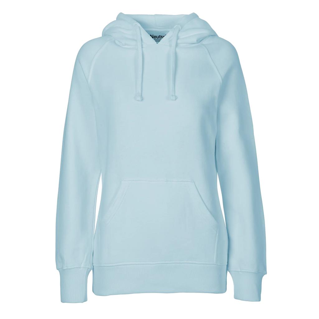 Neutraler Damen/Damen Einfarbiges Kapuzensweatshirt