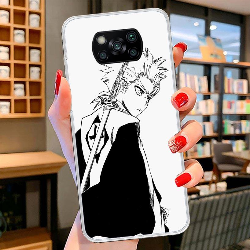 Bleach Hitsugaya Toushirou Cover Phone Case For Xiaomi Poco F7 Ultra X7 X6 X5 Pro M7 Redmi 15C 15 13C 13 12C 12 10C 10 9A 9C 9T