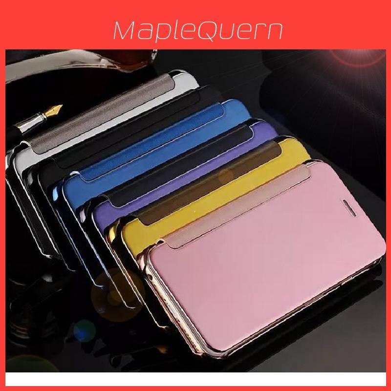 Stylish Black Acrylic Flip Cover Case For Samsung S8/s8 Plus