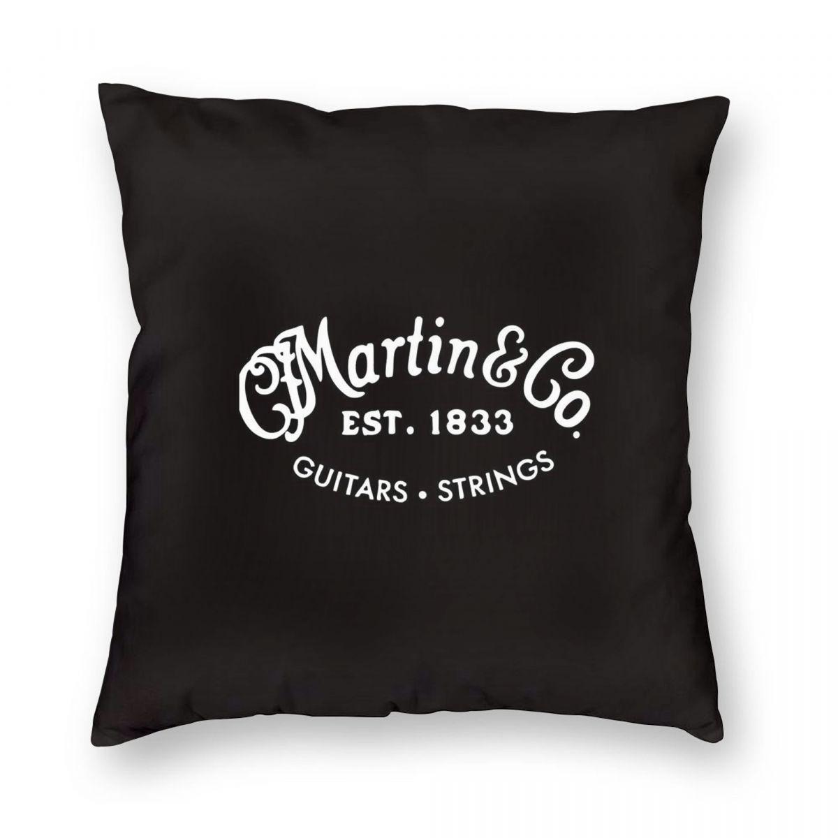 

Martin Guitars Logo Classic Square Pillowcase Polyester Linen Velvet Printed Zip Decorative Pillow Case Bed Cushion Cover 45x45 12x12Inch
