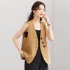 TERRE BLEUE Women's Stylish Commuter Suit Vest