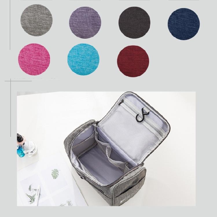 Convenient Cosmetic Case for Travel Bathroom Hangable Toiletry Pouch Makeup Case