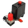Air Compressor Pressure Switch Control Ball Valve Controller 0?180PSI with Gauge for Replacement