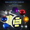 2Pcs T10 W5W 194 501 Led Canbus No Error Car Interior Light T10 26 SMD 4014 Chip Pure White Instrument Lights Bulb Signal Lamp