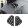 Carbon Fiber 2X For Hyundai Kona 2018- Dashboard Air Vent Outlet Cover Trim
