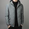 Padded-on men's new men's thick coat trendy blue trend men's padded jacket winter padded men's clothing