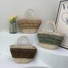 Tassel Tote Woven Bag Beach Fashion Trend Handbag Women's Vacation Hand-held Straw Bag