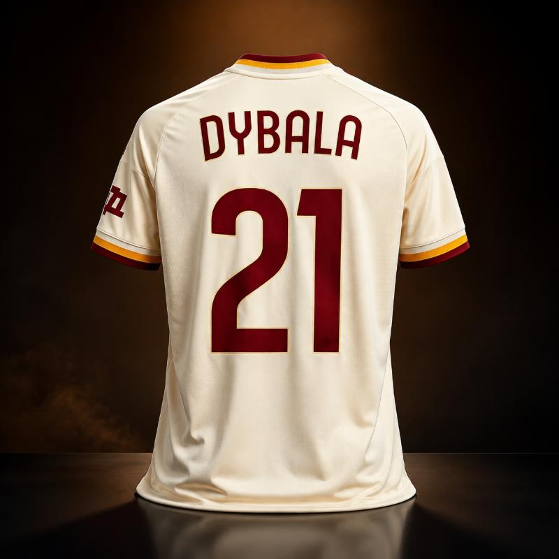 26_27 Season Roma Football Jersey Shirt Jersey Tshirt Men Summer Training Exercise Breathable Quick Drying Sweatshirt Fan Gifts