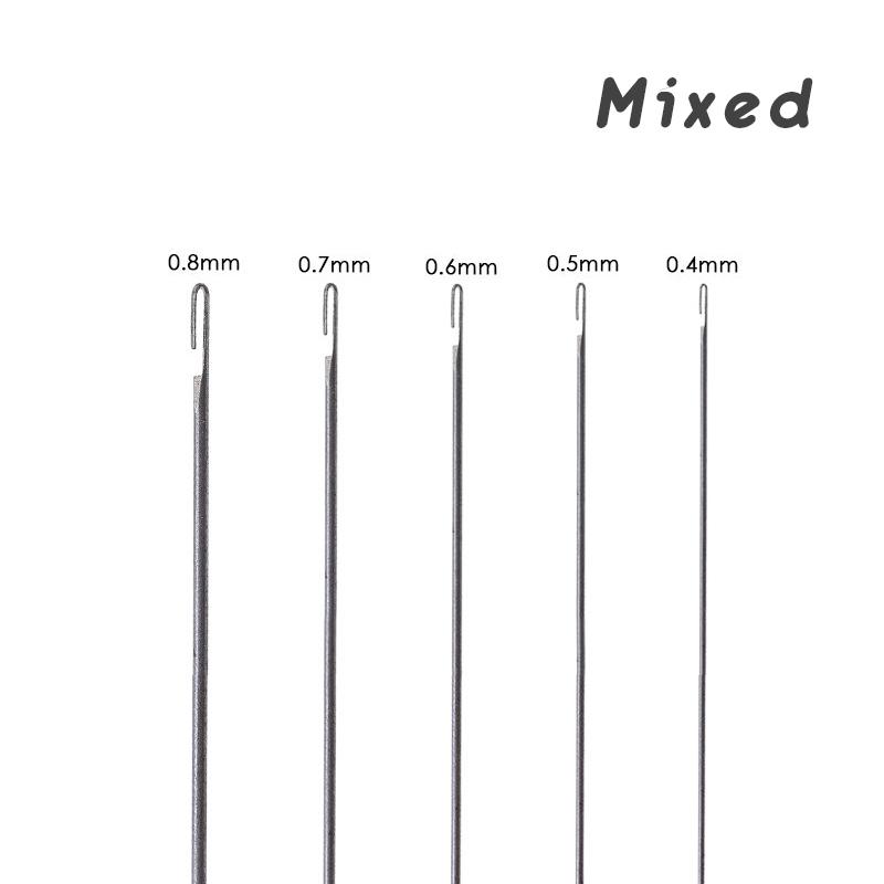 

5 шт./лот супер длинные иглы для бисероплетения из нержавеющей стали, простые инструменты для изготовления ювелирных изделий, булавки для бисероплетения, для самостоятельного изготовления ювелирных изделий 27 см