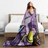 DBZ Beerus Goku Vegeta Fleece Throw Blankets Blanket for Bedding Outdoor Ultra-Soft Quilt,