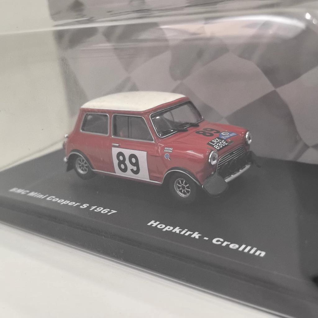Diecast IXO 1/43 Scale BMC MINI COOPER S #89 1967 Alloy Car Model