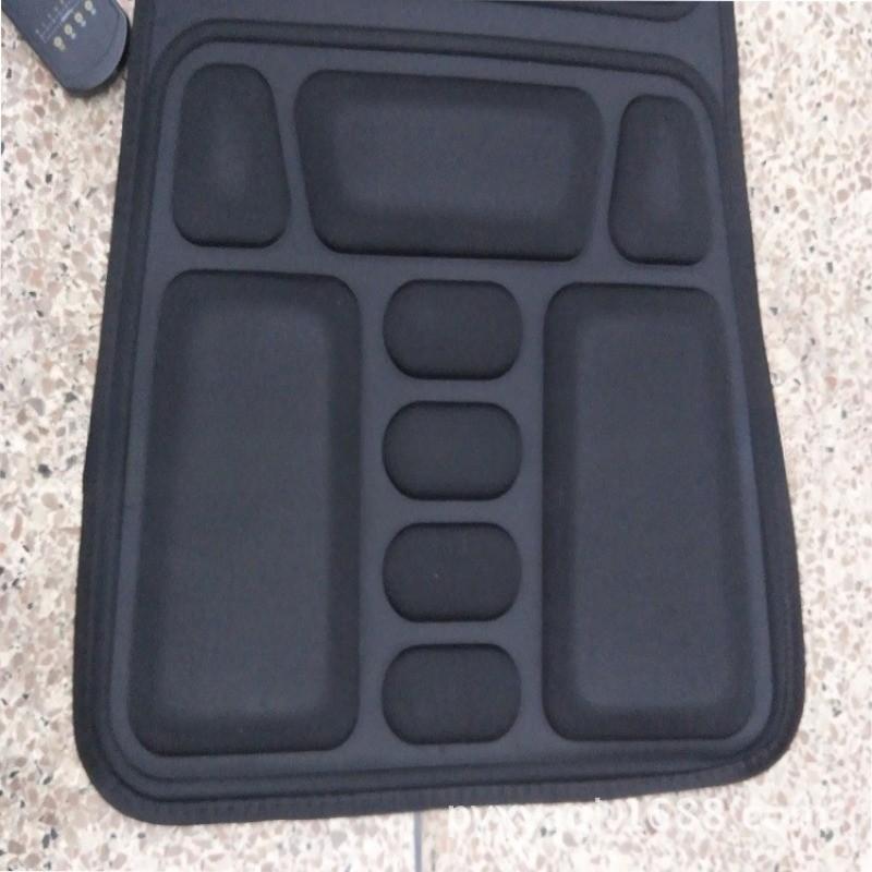 Foldable Car Massage Seat Cushion Multifunctional Cervical Neck Waist And Back Massager Heating Full Body Massage Cushion
