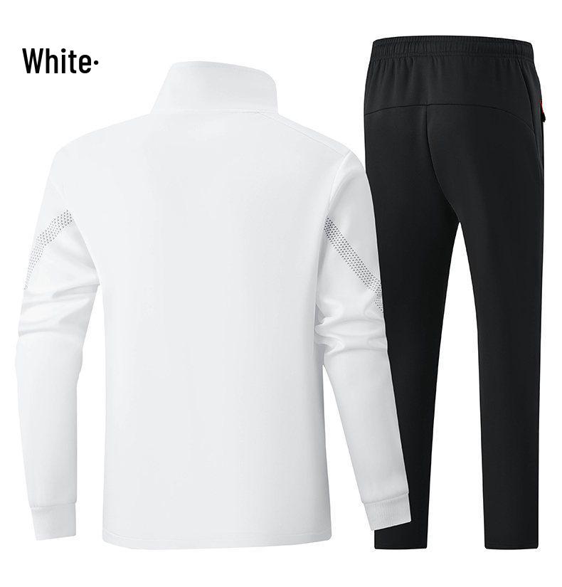 Unisex Autumn Sportswear Set for Students and Coaches: Martial Arts Uniform and Casual Wear.