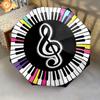 1PC Musical notes Umbrella Portable Folding Umbrella Iron Frame Hole Bone Structure Outdoor Home Umbrella A2
