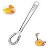 Stainless Steel Egg White Separator Yolk Filter Manual Whisk Mixer Gadgets Kitchen Tools Baking Hand Accessories Egg I4X8