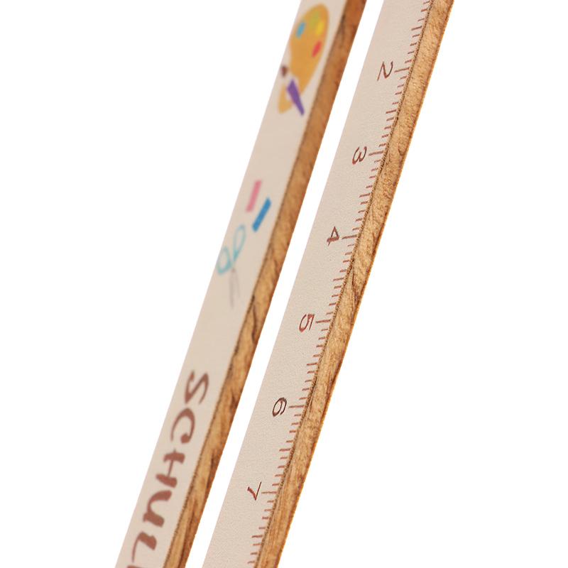 Wooden Size Children'S Learning Ruler For Back To School Season Children'S Commendation Gift For Back To School Season