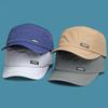 Casual Breathable Short Brim Baseball Cap Sunshade Ultra-thin Mens Mesh Hat Peaked Soft Quick-drying Dad Hat Running