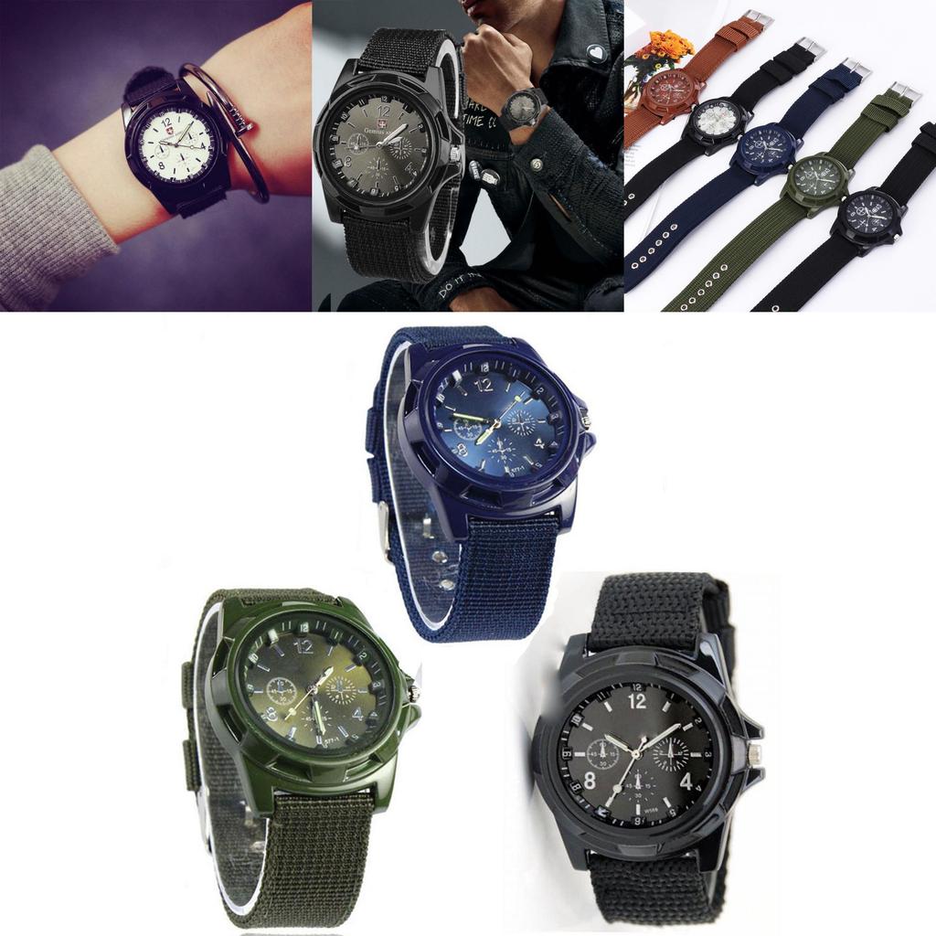 Stylish Multifunctional Outdoor Men's Watch With Luminous Dial And Quartz Movement