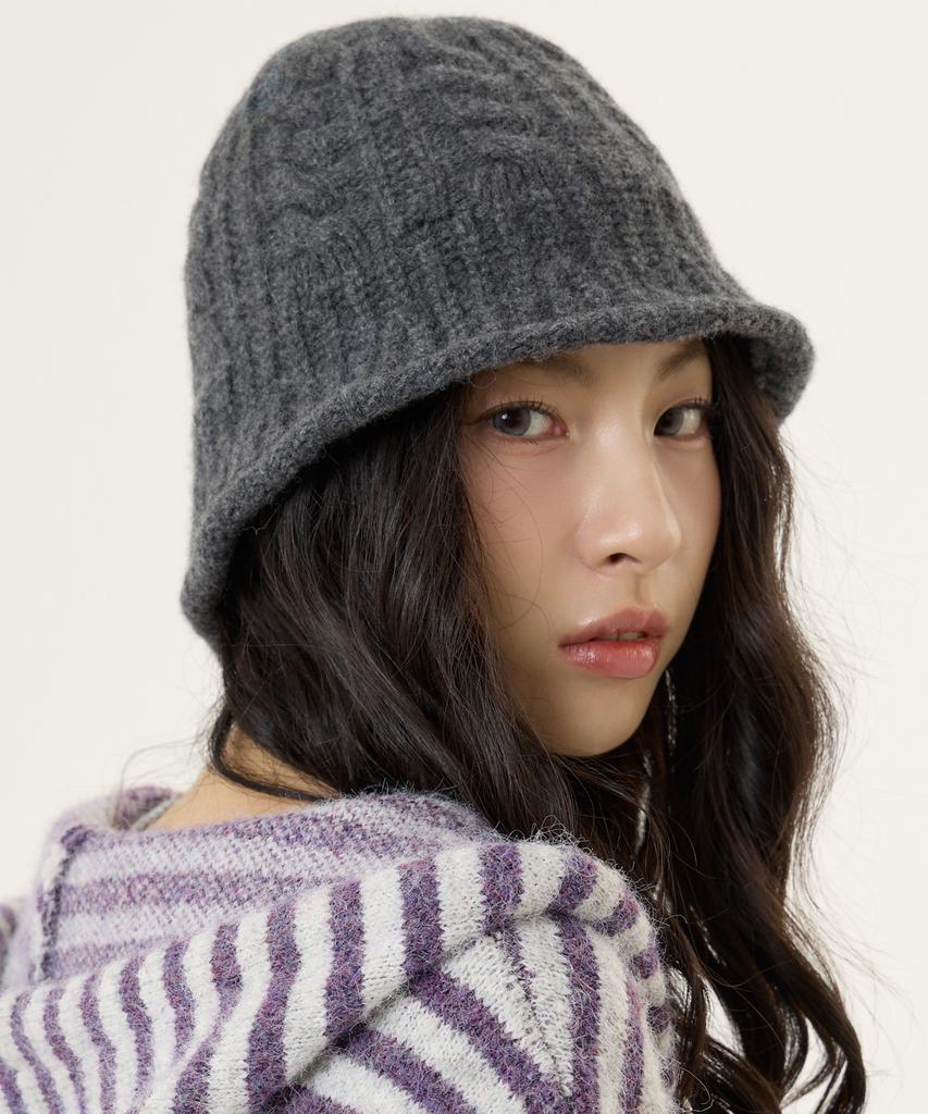 UNKNOWN PLANET Cable Bucket Hat 4 Colors
