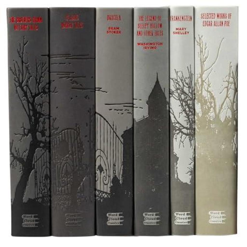 Word Cloud Classics Horror Collection by Editors of Canterbury Classics Paperback Book 9781667210902