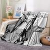 1PC Iruma kun Print Flannel Blanket, High quality Comfortable for All Seasons, Home Decor, Warmth and Comfort, Perfect for Christmas Gifts