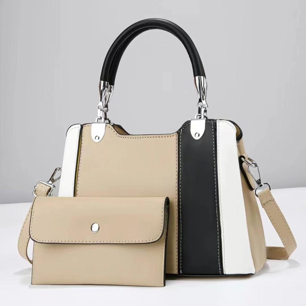 Stylish Color Block Tote Bag Versatile Designer Handbag For Women In Various Colors