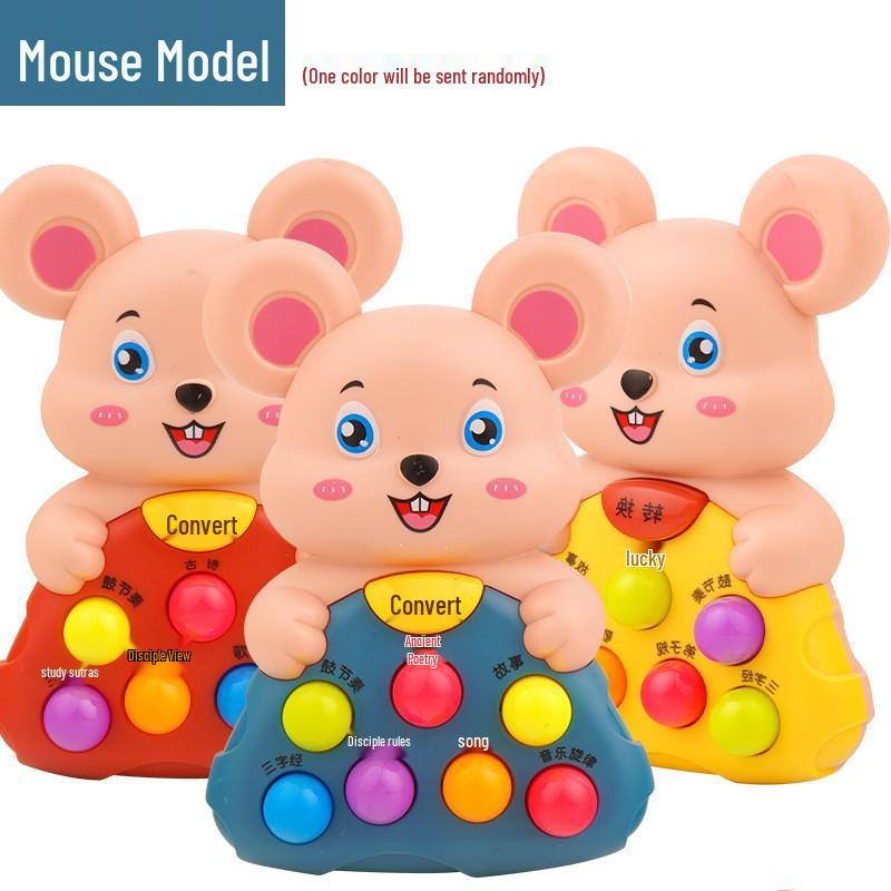 Educational Cute Frog & Bunny Animal Whack-a-Mole Game for Children's Thinking and Parent-Child Interaction