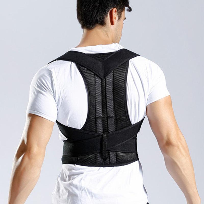 Back Support Posture Corrector Belt Adjustable Shoulder Clavicle Spine Support Belt Reshape Your Body Lumbar Brace Back Trainer