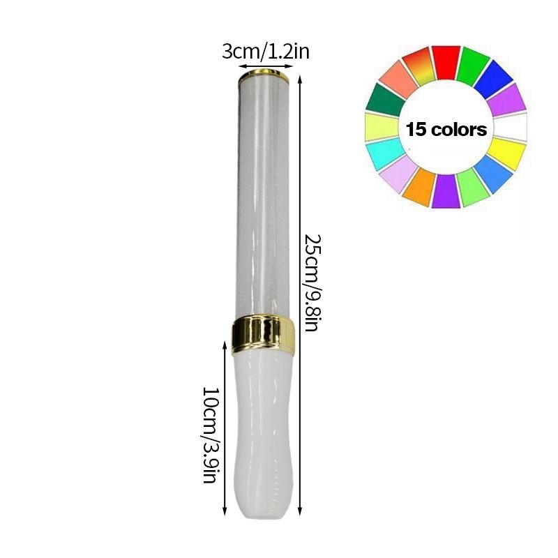 1-10pcs Kpop Lightstick Fluorescent Stick Concert Pentagram Glow Stick Handheld Flashing Rod Idol Idol Support Rods