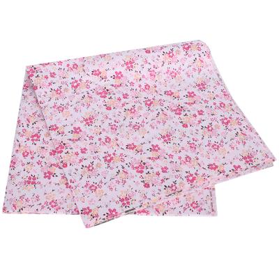 2 Set Pamuklu Kumaş Düz Dokuma Baskılı Kumaş Kendin Yap Dikiş Yorganlama PatchWork 5 Renk 50x50cm