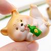 Mini Resin Dog Figurine Cartoon Puppy Statue Tiny Dog Cake Topper