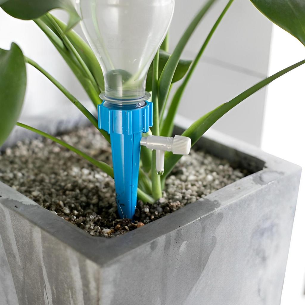 Plant Self-Watering Stakes ABS Automatic Plant Waterer Devices Auto-Water Irrigation System with Water Volume Drip Irrigation