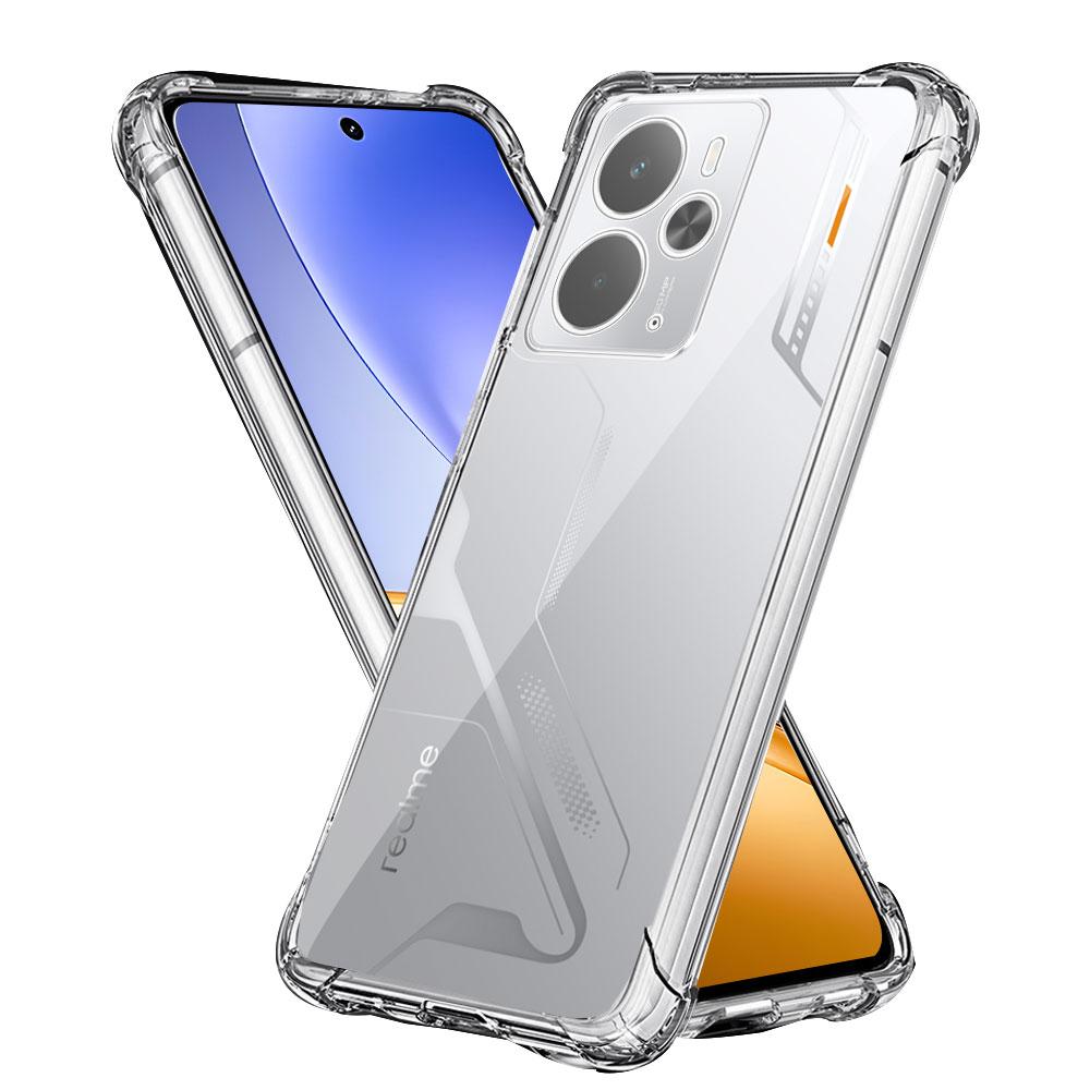 For Realme 14 14X 14T 5G Case Shockproof Transparent Airbag TPU Silicone Soft Phone Cover For Realme 14 Pro 14 Pro+ Plus Cover