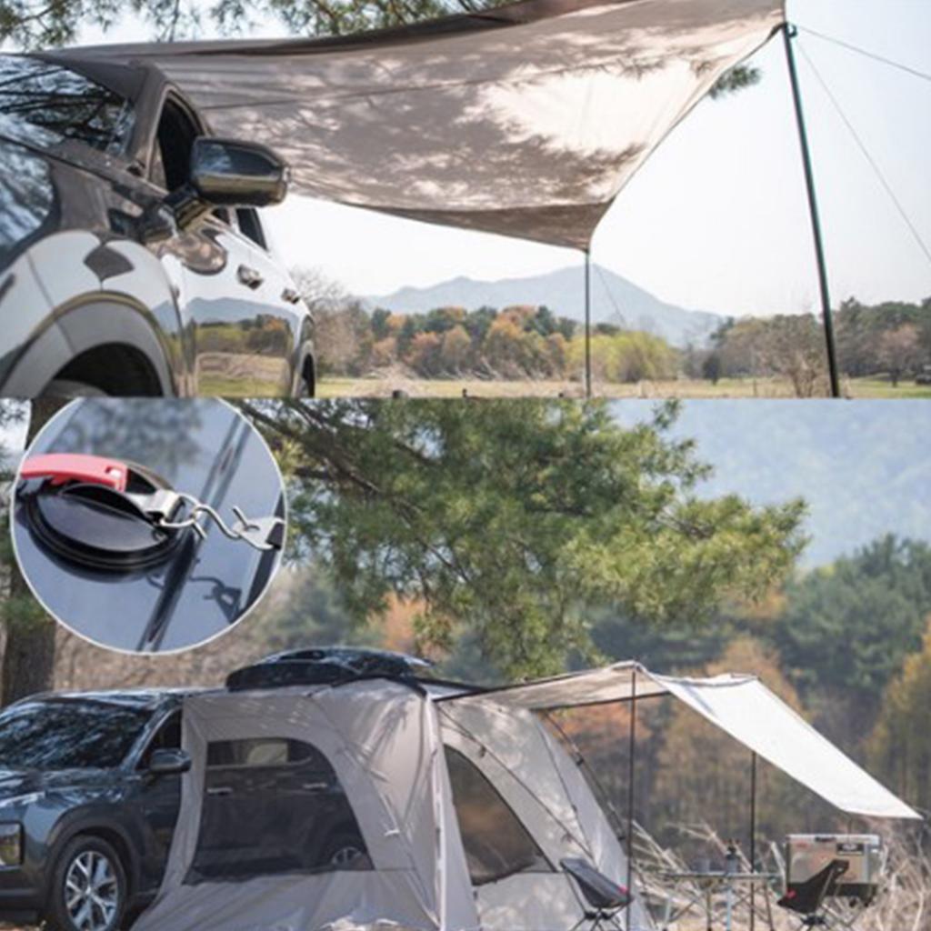 Vacuum Suction Cup Anchor with Securing Hooks Heavy Duty Car Strap Suction Cup Multifunctional Pet Strong Suction Cups