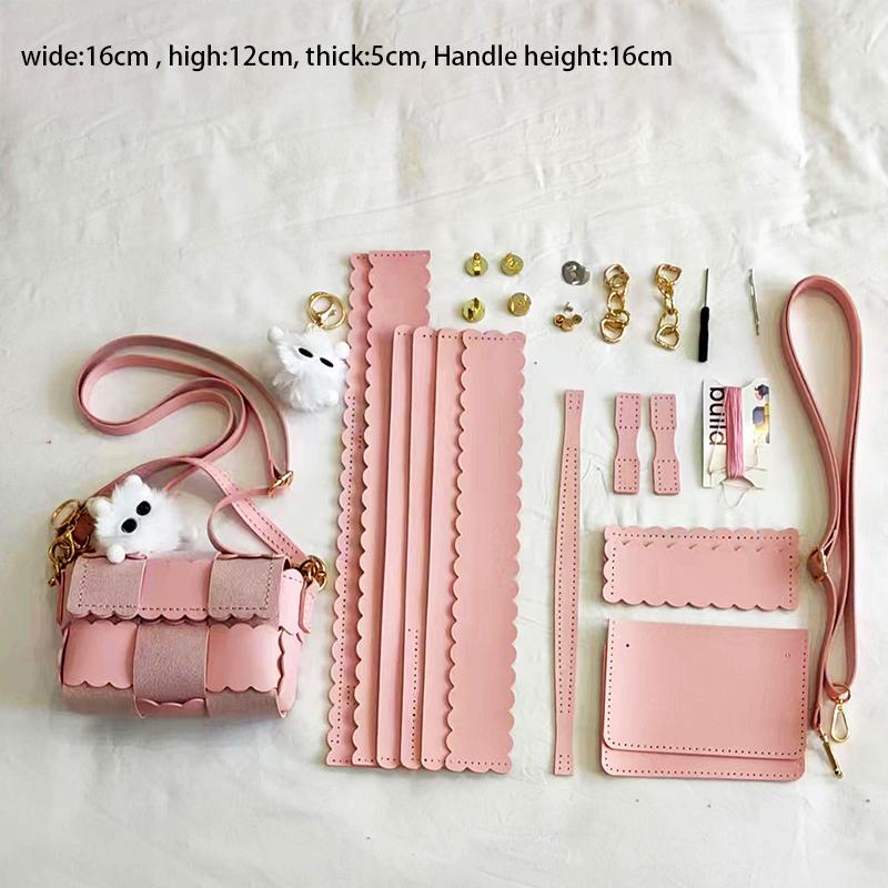 Diy Hand-Woven Bag Self-Made Material Bag Hand-Woven For Girlfriend Girlfriend Girl Couple Holiday Birthday Gift 1113₽