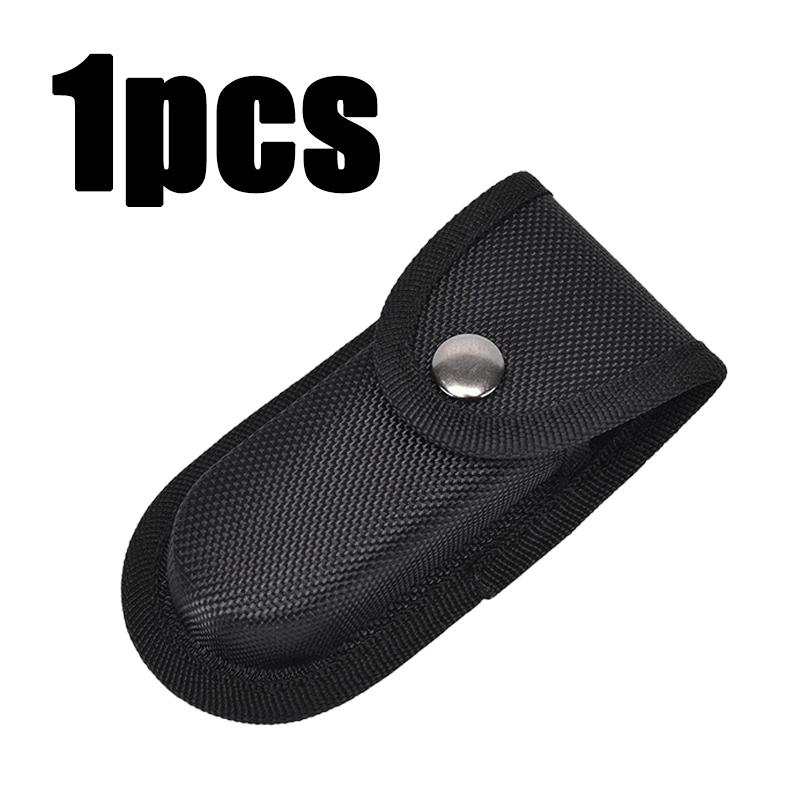 

1/2PCS Black External Folding Knife Pliers Bag Nylon Belt Multi-function Pliers Protective Cover Loop Camp Kit Tool Storage Bags