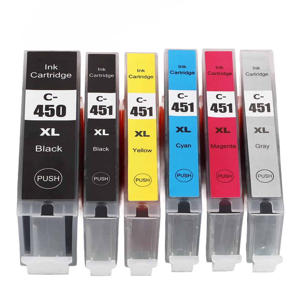 Ink Cartridges Compatible Refill Replacement for PIXMA MG5440 MG5540 MG5640 MG6340 MG6440 MG6640 MG7140 Printer 6