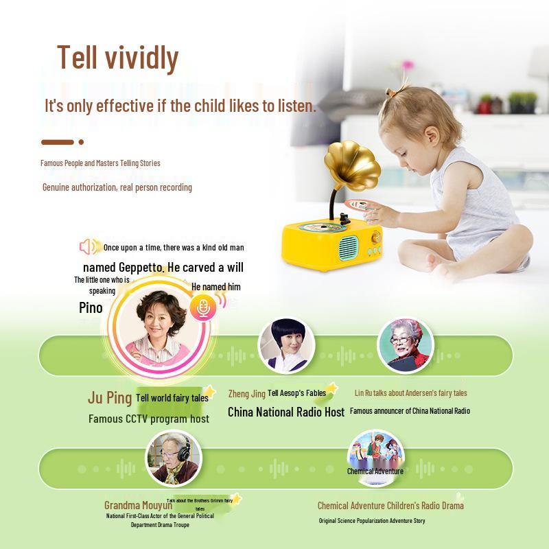 

Full Marks Primary School Bully Bluetooth Educational Player: Children s Songs, Stories, Poems, Chinese Classics