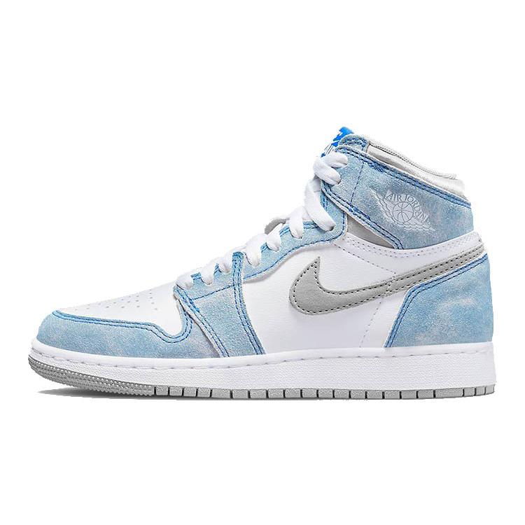

Jordan Kids Air Jordan 1 High OG Hyper Royal Sneakers 575441-402 35.5