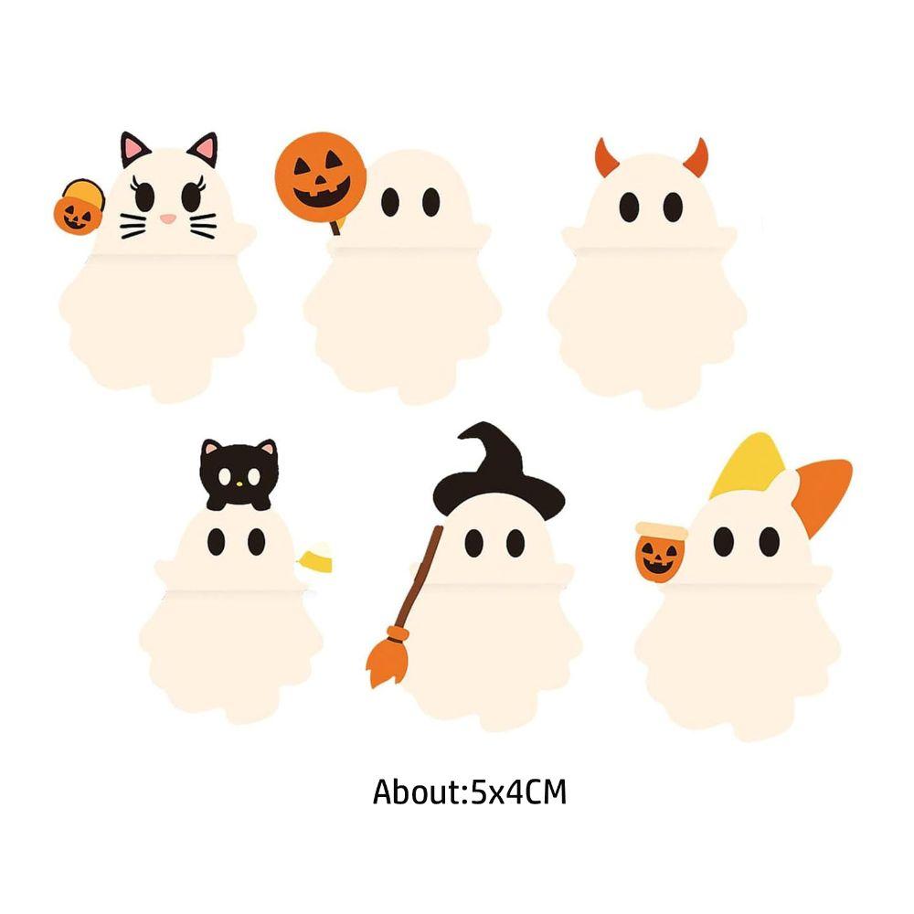 Mini Telephone Topper Stick-On Ghost Phone Charm Cute Ghostees Mystery Phone Buddy for All Phones