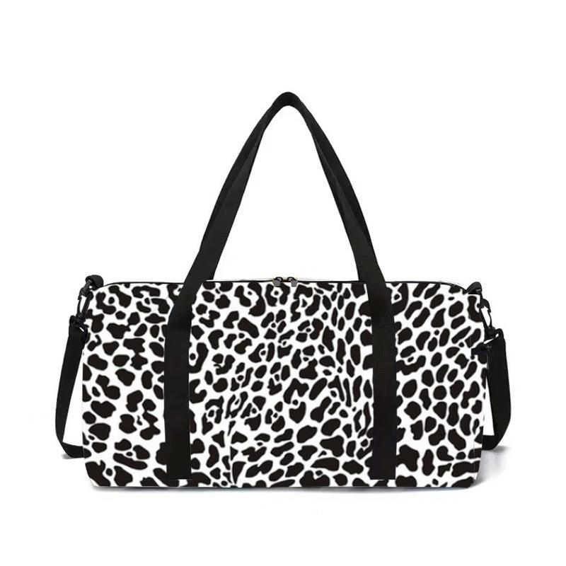 Cat And Sunflower Outdoor Travel Bag Luggage Storage Bag Large Capacity Travel Bag Clothing Storage Bag