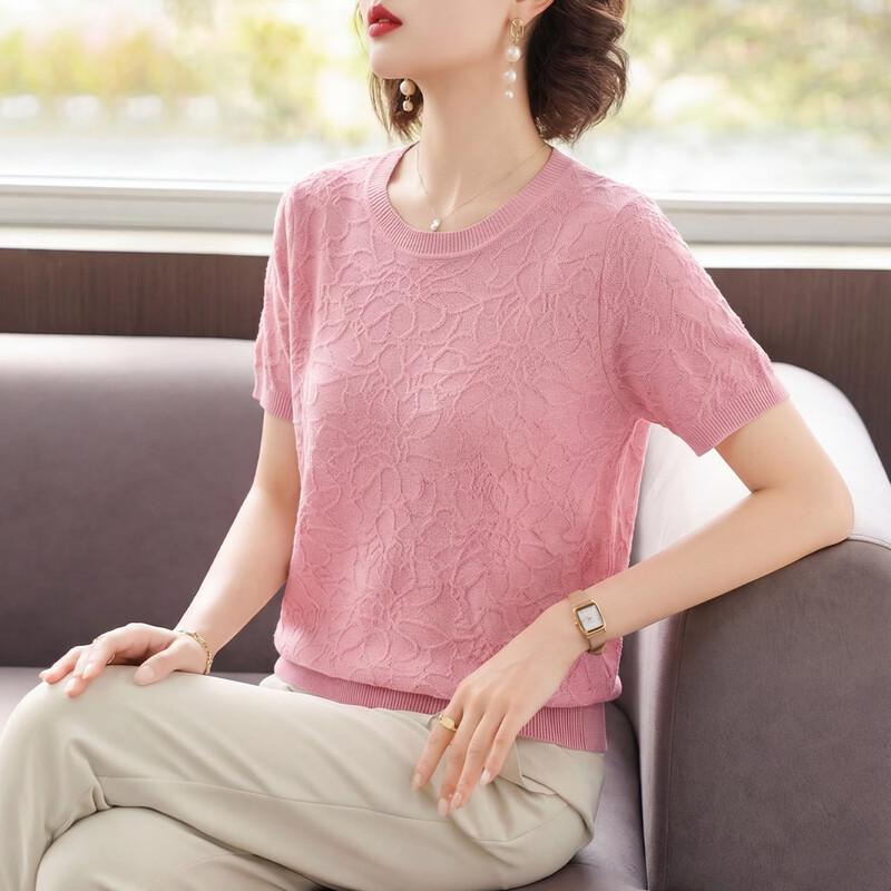 

Однотонная футболка из лиоцелла BAOLIANDUO XL