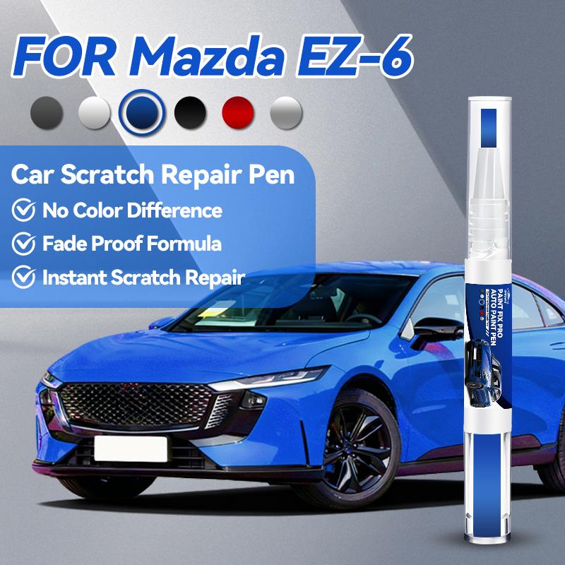 2026 Hot Car Accessories For Mazda EZ-6 Car Paint Repair Pen Touch Up Scratch Remover DIY Auto Accessories Black White 34K Blue