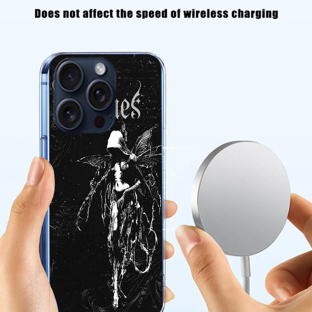 Band D-Deftones Clear Phone Case For Iphone 17 Air 16 Pro Max 15 Pro 14 Plus 17E 16E 11 13 12 Mini Cover Cases Fundas Cell TPU C
