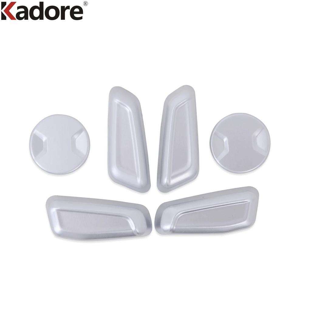 For Hyundai Sonata -  2024 Carbon Fiber Car Seat Adjustment Switch Control Button Cover Trim Interior Accessories