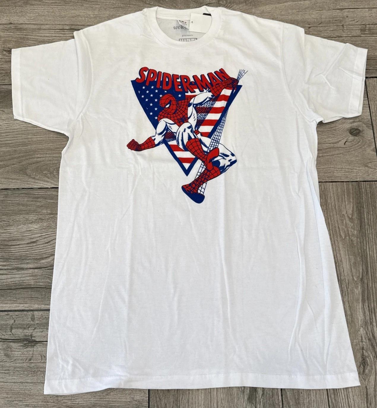 Spider-Man T-Shirt Size Large Licensed Marvel Tee 4XL