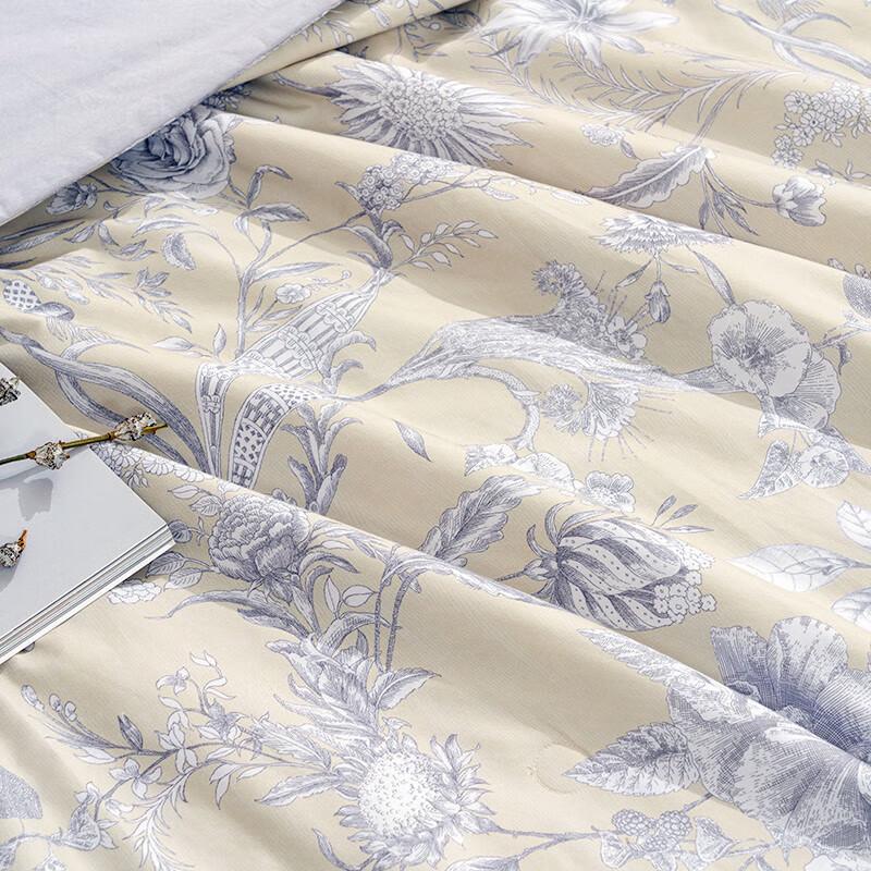 Mercury Home Textiles Floral Antibacterial Cotton Summer Quilt