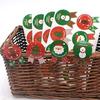 80 teile/satz Weihnachten Label Papier Aufkleber Paket Abdichtung Aufkleber für Cookie Süßigkeiten Nüsse Paket