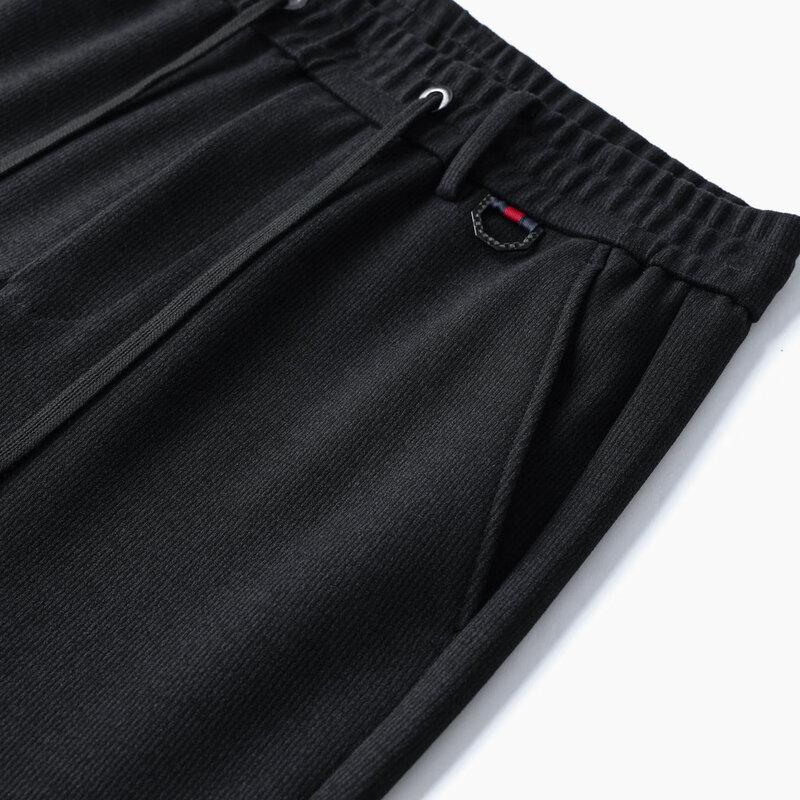 FIRS Men's Fleece-Lined Corduroy Business Casual Straight-Leg Pants