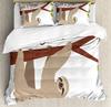 3pcs Bedding Set Cute Animal Sloth Home Textile Duvet Cover Pillow Case Boy Kid Teen Girl Bedding Covers Set
